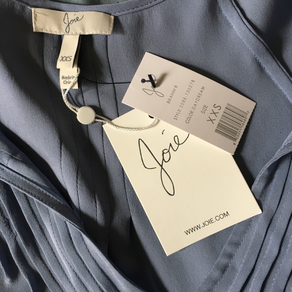 ❗️SOLD❗️Joie Georgette Silk Blouse in Daydream - Picture 8 of 8